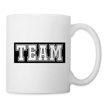 team - Tasse - Weiß - Rechts