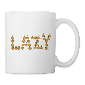 Pumpkin lazy - Mug - white - Right