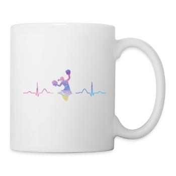 Cheerleader Cheer Mom Cheerleading - Mug - white - Right
