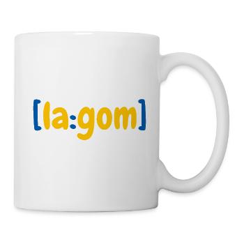 [LA :Gom] - Mug blanc - blanc - Droite