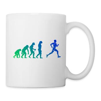 Gift idea for an athlete with marathon running - Mug - white - Right