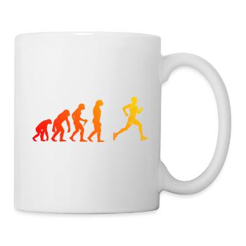 Idée de cadeau de course pour les amateurs de course - Mug blanc - blanc - Droite