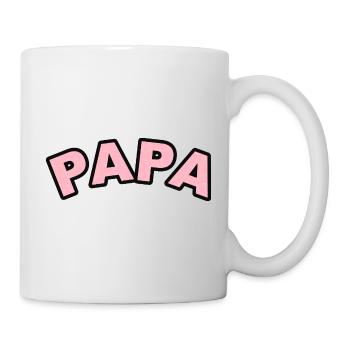 Dad Hearts Print - Mug - white - Right