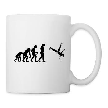 Geschenkidee für eine Dance-Fanin mit Hip-Hop-Tanz - Tasse - Weiß - Rechts