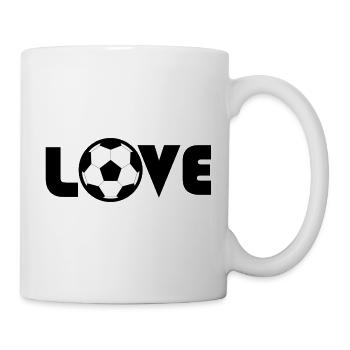 Für Fußballliebhaber - Tasse - Weiß - Rechts