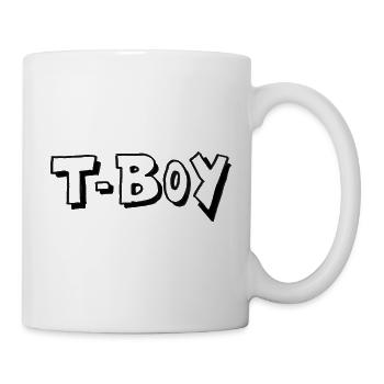 T-Boy Transboy LGBTQ Pride - Illustration - Tasse - Weiß - Rechts