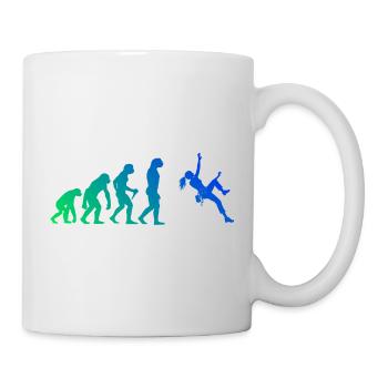 Die Bergsportlerinnen und Climbing passen zusammen - Tasse - Weiß - Rechts