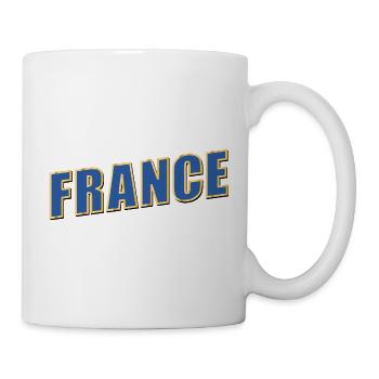 France - Mug blanc - blanc - Droite