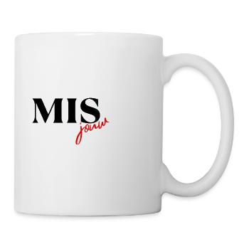 Zartes Design erfordert ein Bild - Tasse - Weiß - Rechts