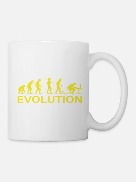 Gaming Evolution PC Gelb - Tasse - Weiß