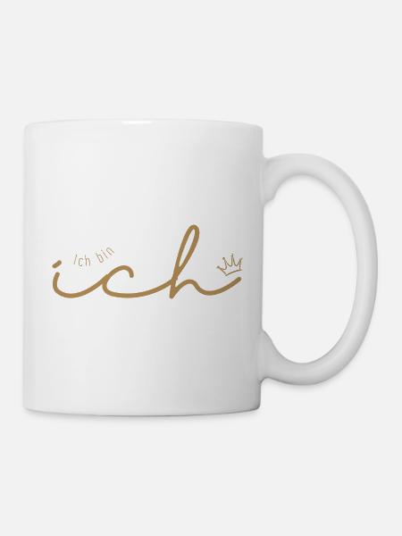 Ich bin ich - Tasse - Weiß