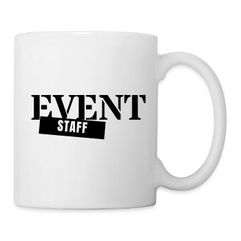 Personnel de l’événement - Personnel de l’équipe d’équipe - Mug blanc - blanc - Droite