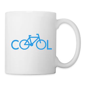 Roue cadeau du dicton cool pour vélo - Mug blanc - blanc - Droite