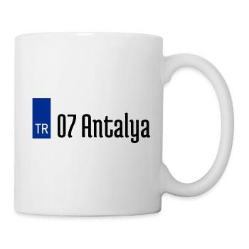 07 Antalya Plaka Streetwear - Tasse - Weiß - Rechts