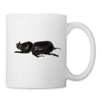 Nashornkäfer - Tasse - Weiß - Rechts