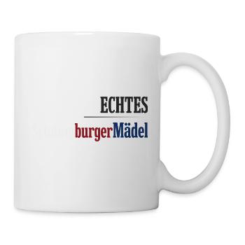 Echtes Schaumburger Mädel Niedersachsen - Tasse - Weiß - Rechts