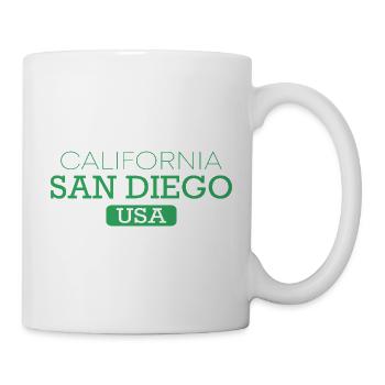America California San Diego - Mug blanc - blanc - Droite