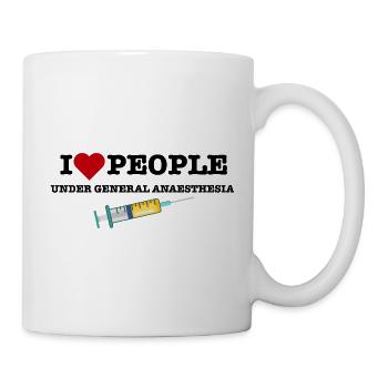 Funny Anesthesiologist Anesthetist Gift for Doctor - Mug - white - Right