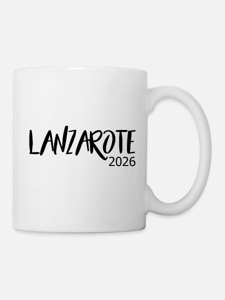 Lanzarote_2026 - Tasse - Weiß