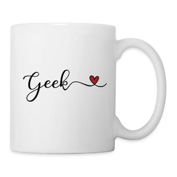 Geek - Tasse - Weiß - Rechts