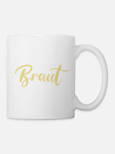 Braut - Tasse - Weiß