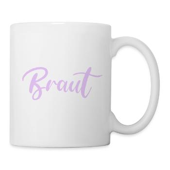 braut - Tasse - Weiß - Rechts