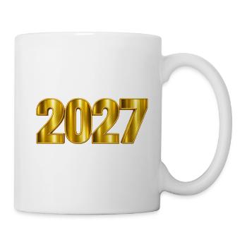 NEU – 2027 Lädt! - Tasse - Weiß - Rechts