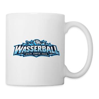 Wasserball Teamgeist Logo - Tasse - Weiß - Rechts