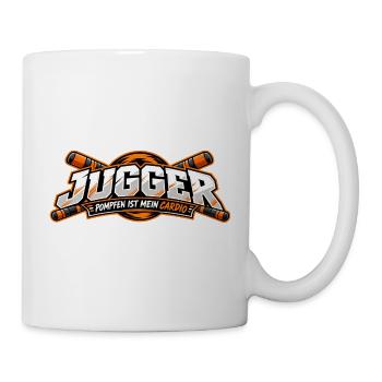 Jugger Cardio Kampf - Tasse - Weiß - Rechts