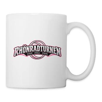 Rhönradturnen Neon Logo - Tasse - Weiß - Rechts