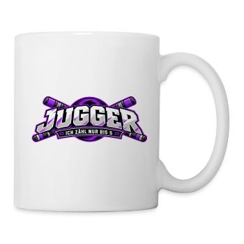 Jugger Zähle Bis 5 - Tasse - Weiß - Rechts