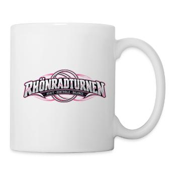 Rhönradturnen Logo Kraft Balance - Tasse - Weiß - Rechts