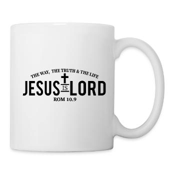 Jesus is Lord - Tasse - Weiß - Rechts