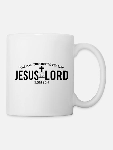 Jesus is Lord - Tasse - Weiß