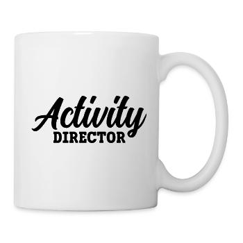 Activity Director Beruf - Tasse - Weiß - Rechts