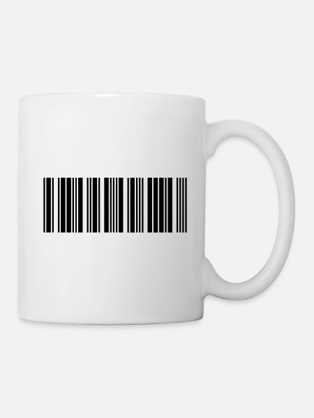 Barcode - Mug blanc - blanc