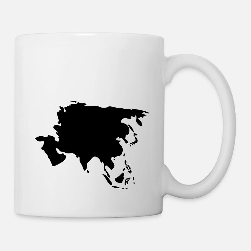 Asien - Tasse - Weiß