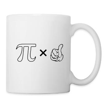 Règle de base - Mug blanc - blanc - Droite