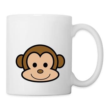 Happy Monkey - Mug - white - Right