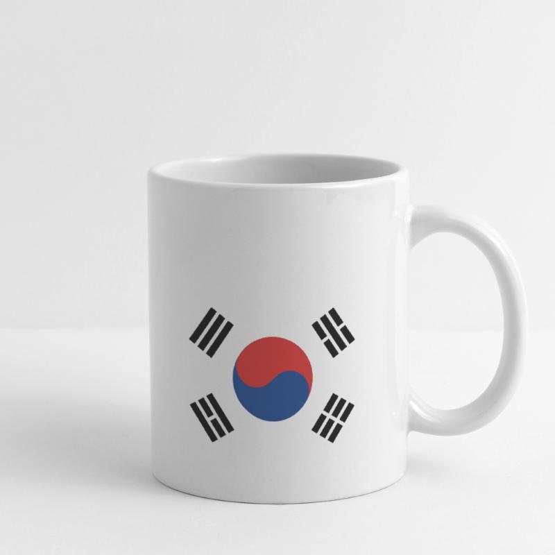 Corée du Sud Mug blanc