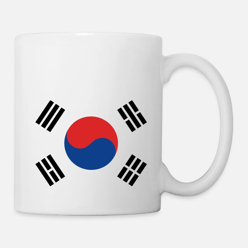 Südkorea - Tasse - Weiß