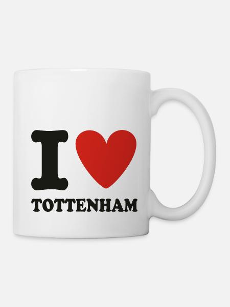 I LOVE TOTTENHAM - Mug - white