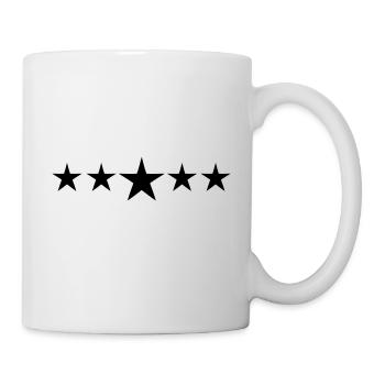 sterne - Tasse - Weiß - Rechts