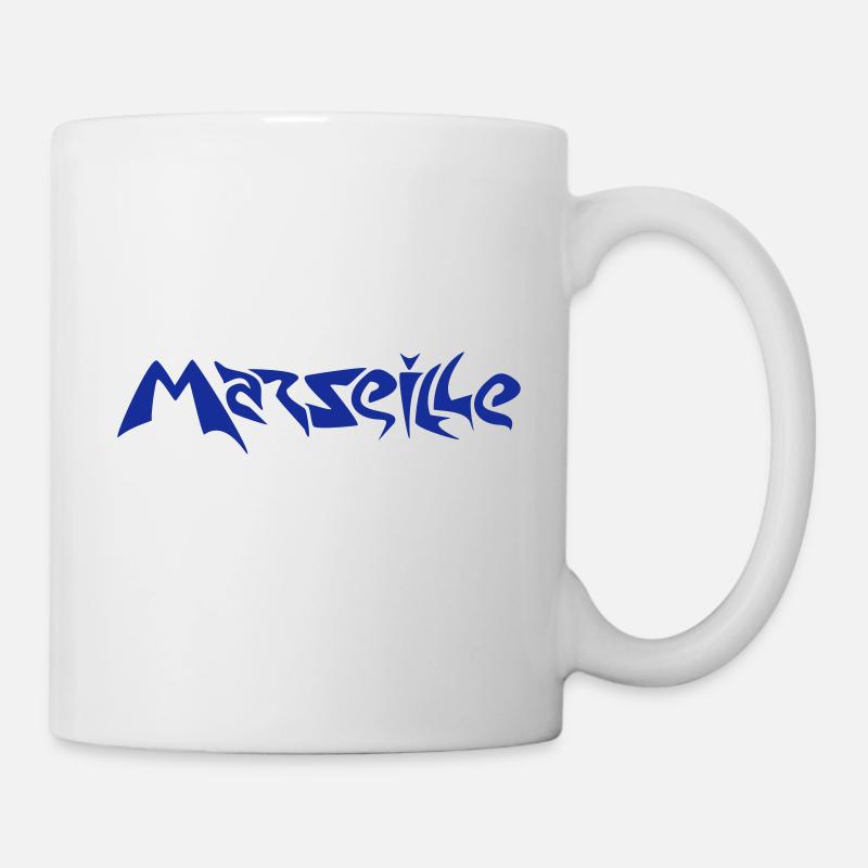 Marseille - Mug blanc - blanc