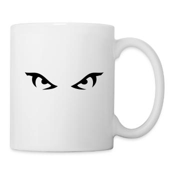 eyes_1 - Tasse - Weiß - Rechts