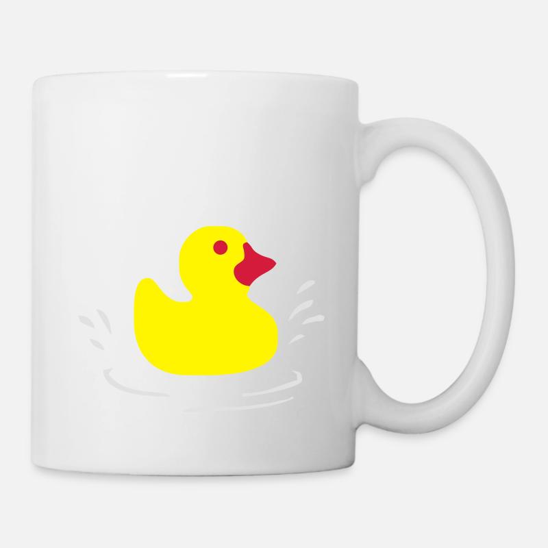 canard - Mug blanc - blanc
