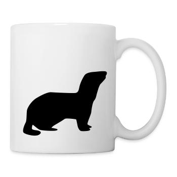 Furet - Mug blanc - blanc - Droite