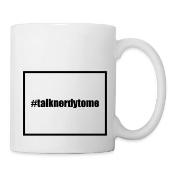 Talk Nerdy - Mug blanc - blanc - Droite
