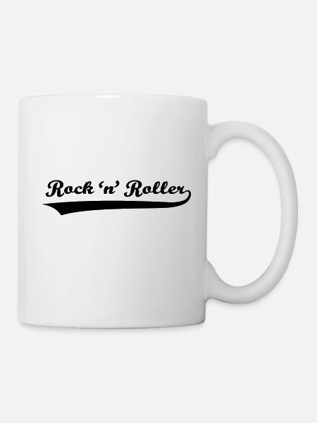 Rock 'n' Roller - Tasse - Weiß
