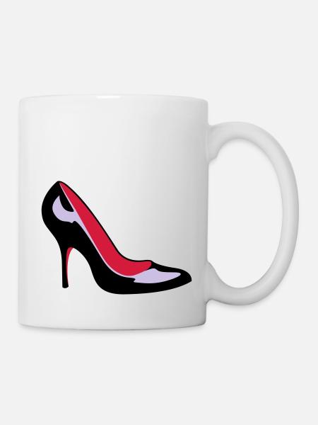 Shoe2 - Mug blanc - blanc